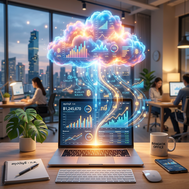 โปรแกรมบัญชีออนไลน์คืออะไร? ต่างจากแบบเดิมอย่างไร และเหมาะกับใคร