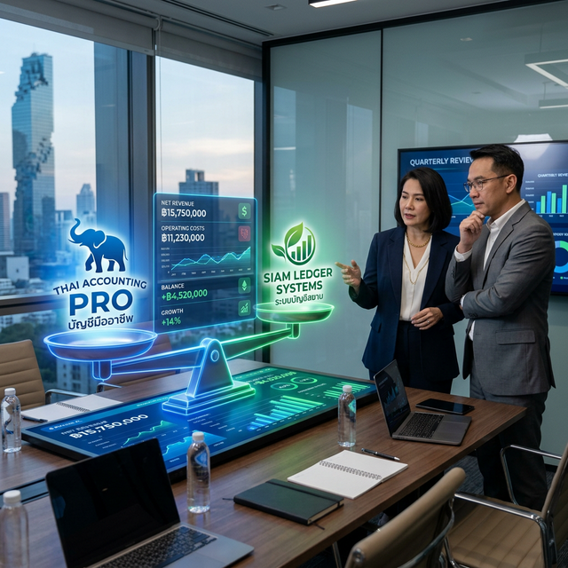 เปรียบเทียบโปรแกรมบัญชีออนไลน์ 2568 ตัวไหนเหมาะกับธุรกิจคุณ