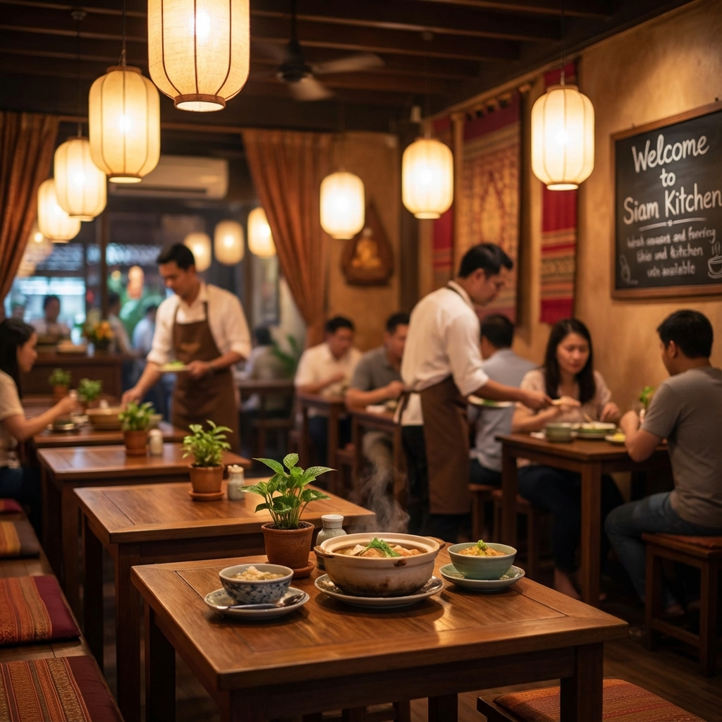 โปรแกรม ร้านอาหาร